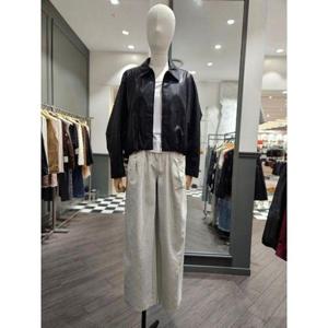 갤러리아_시슬리 [25가을] 시슬리 블루종 레더 오버핏 점퍼 SALE70541