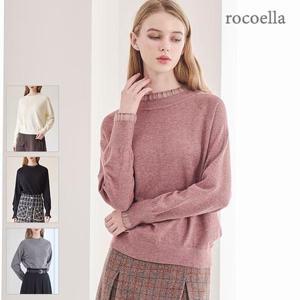 [로코엘라] 밀리 레이스 포인트 터치업 여성 니트