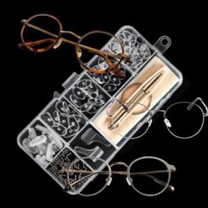 코받침 나사 안경 수리 키트 안경코받침 세트 (440j5)