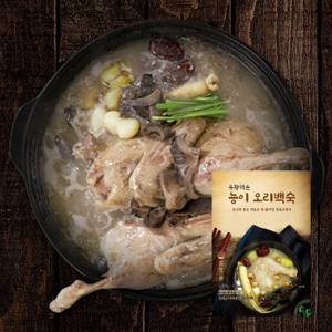 유황먹은 능이 오리백숙 1.2kg * 3팩