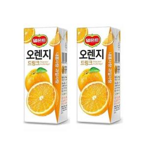 [롯데]롯데 델몬트 오렌지 드링크팩 190ml x 48 무배 (9142729)