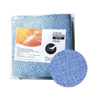 케어맨 산업용와이퍼 멜트브라운 250x250mm 100매 (WFK5JXG)