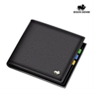 [바이슨데님]BISON DENIM  남자 남성 수제 가죽 중지갑 반지갑 N4470-3