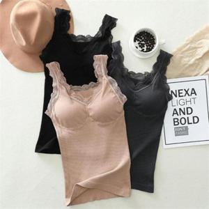 [홀리지]링코 내장캡 골지 레이스 쫀쫀 데일리 브라 나시탑