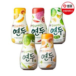 [샘표] 연두 5종 275ml 2개+2개 골라담기 /진/순/청양초/유기농/우리콩