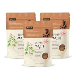 [쌍계명차]파우치 김동곤명인의 우엉차 50g X 3