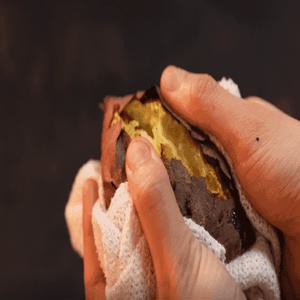 25년산 햇 비세척 꿀밤고구마 5kg(특상/100g~300g)