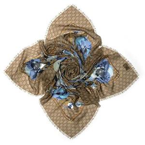 [구찌]플라워 울 머플러