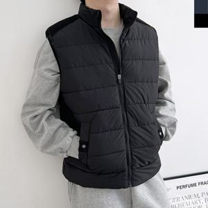 블레오 남자 가을 겨울 오리털 덕다운 캐주얼 패딩 조끼