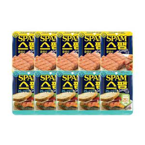 [CJ]스팸 싱글 클래식80g x5개+25%라이트80g x5개