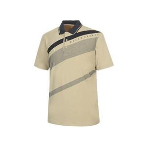 [마코](남성)사선 배색 포인트 카라 반팔 티셔츠_MMM2TS02