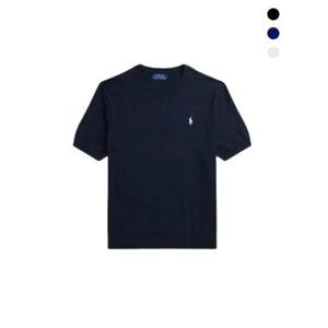 [폴로랄프로렌]남성 피마 코튼 크루넥 반팔 스웨터