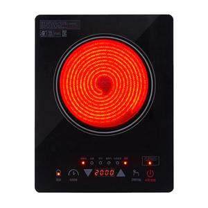 어썸 고급형 터치식 1구 하이라이트 전기레인지 WHI-700