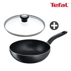 테팔 티타늄 인텐시브블랙 프라이팬 2종 세트 (24웍+24유리뚜껑)