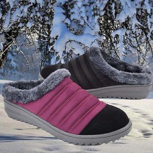 엄마 할머니 누빔 방한슬리퍼 겨울 신발 패딩슬리퍼 (WFGWTHL)