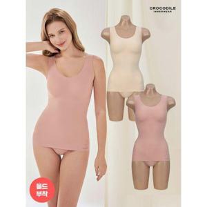 [크로커다일 이너웨어]모달쉘론 데일리 감탄슬리머+팬티 4종세트 CDW2O4243_T