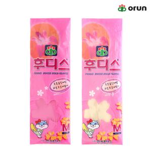후디스 고무장갑 (M)중