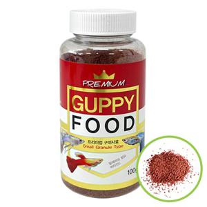 프리미엄 구피사료 100g 구피먹이 구피밥 열대어사료