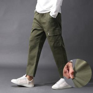 [후앙스] 데일리 원포켓 카고 와이드 밴딩팬츠 FICP5283