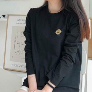 [험블] 못난이감자  봄가을  간절기 여성긴팔티셔츠