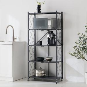 무브 접이식 선반 5단 팬트리 철재 선반
