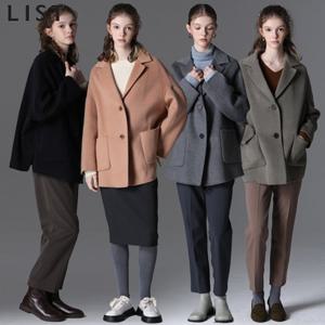 [리스트(LIST)] 드롭 숄더 핸드메이드 울재킷