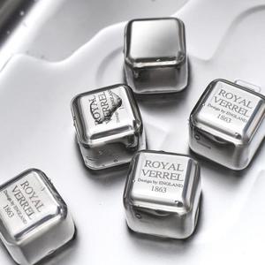 로얄버렐 스텐 아이스큐브 8p 양주 위스키 스톤 녹지않는 얼음