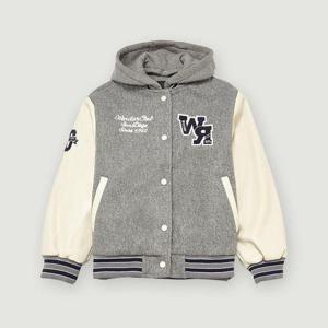 [행텐 틴즈]행텐틴즈 여아 후드 크롭 바시티 패딩점퍼_044(14490-110-802-46)