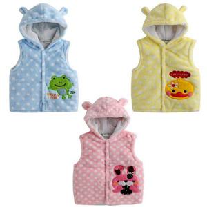 [조이멀티]하얀눈 애니멀 아동 후드조끼 랜덤2개 700133