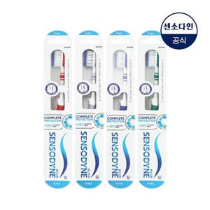 센소다인 컴플리트 프로텍션 미세모 칫솔 1입 x4개