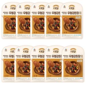 [다담]우렁강된장비빔양념140gX10개/간편 파우치양념