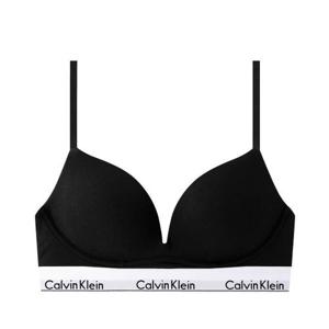 [캘빈클라인 언더웨어]CK 여성 모던 코튼 AF 플런지 푸쉬업 브라 QF7623 BLACK