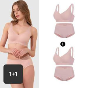 앤왁스 꿈의브라 스트랩 1+1세트 (베이비핑크2세트)