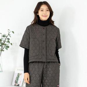 엄마옷 패딩 물결 생활한복조끼 KD516160 중년여성의류/60대/70대/마담/빅사이즈/할머니옷