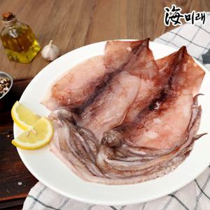 해미래  국내산 손질 냉동 오징어 270g 내외 (2마리) x 3팩