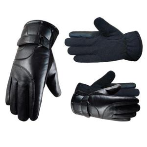 남자 양털 스마트폰 레더 FW 오토바이 장갑