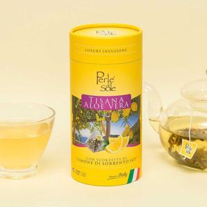 [작심밀도]페를레디솔레 소렌토 핸드메이드 차 티백 15개입(알로에베라 레몬 허브)