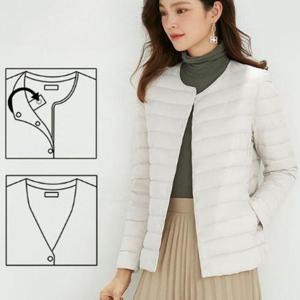 여성용 오리털 경량 패딩 겨울 이너패딩 간절기 6컬러