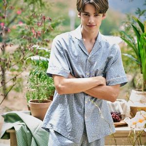 [선데이라운지]남자 라이트썬더 코튼레이온 파자마세트(2종) SMSBC073