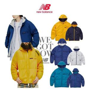 뉴발란스 남녀공용 리버시블 덕 패딩점퍼 옐로우