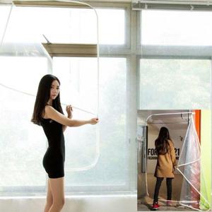 냄새없는 베란다 방풍비닐커튼 창문바람막이 (W985C16)