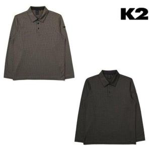 갤러리아_케이투 남성 기능성 시그니처 가을 자가드 폴로 티셔츠 KMU23264