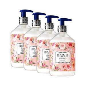 [부케가르니]부케가르니 딥 퍼퓸 바디로션 화이트머스크향 520ml x4개