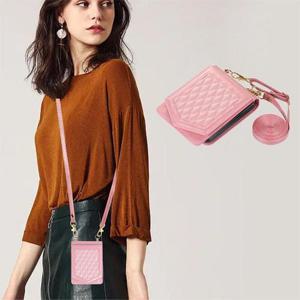 갤럭시Z 플립7 케이스/F766 카드포켓 미니거울 크로스백 가죽 케이스