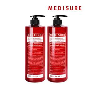 메디슈어 프로페셔널 샴푸 1000ml 베이비파우더향 x2개