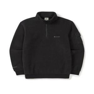 스노우피크 폴라텍 반집업 맨투맨 BB S24WMTZT74 BK DK FG