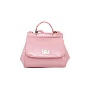 돌체앤가바나 여아 연핑크 PATENT LEATHER 토트 백 EB0003K_A106780416