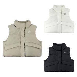 [엄브로]엄브로 우먼스 코지 크롭 다운베스트 UP422CDVN3