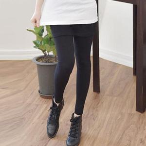 [마미누리]임산부 슬림한치마레깅스 외출 임부복 치랭스 하의