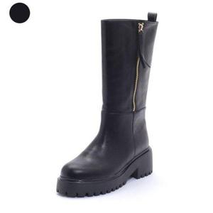 갤러리아_SAERA 세라 여성하프부츠 S22F401 흑색 6CM